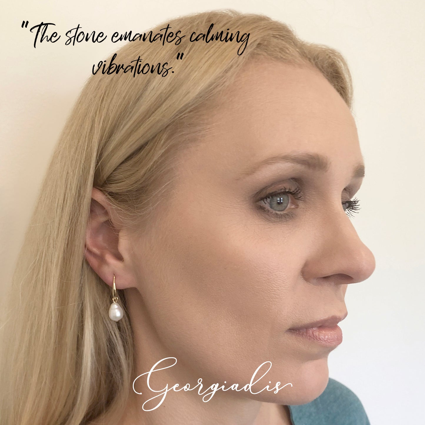 Elegant Baroque Freshwater Pearl Drop Earrings, Grade A High Lustre White Pearls. Symbol of Beauty, Wealth, Prosperity and Intuition, Gift Box.