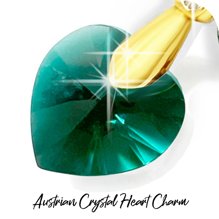 with Austrian Crystals