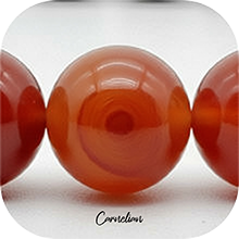 July Birthstone - Carnelian / Ruby Tones