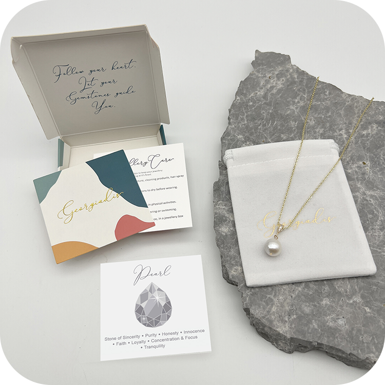 Baroque Pearl Pendant Necklace for Women – Genuine Irregular Freshwater Pearl with 18K Gold Plated Chain, Elegant Minimalist Pearl Necklace, Luxury Gift, Birthday, Anniversary & Brides.